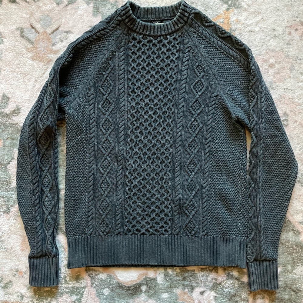 The Orr Sweater in Charcoal